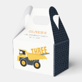 Vrachtwagen voor de bouw van de stort Elke dag van Bedankdoosjes (Voorkant Zijde)