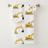 Vrachtwagen voor graafwerkzaamheden bad handdoek (Insitu)