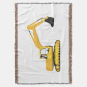 Vrachtwagen voor graafwerkzaamheden deken (Voorkant Verticaal)