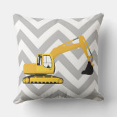 Vrachtwagen voor graafwerkzaamheden kussen (Achterkant)