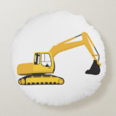 Vrachtwagen voor graafwerkzaamheden rond kussen (Achterkant)