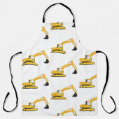 Vrachtwagen voor graafwerkzaamheden schort (Voorkant)