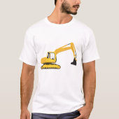Vrachtwagen voor graafwerkzaamheden t-shirt (Voorkant)
