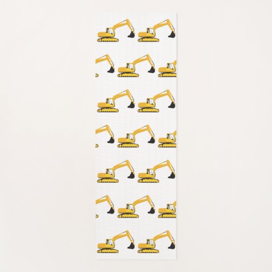 Vrachtwagen voor graafwerkzaamheden yogamat (Voorkant)