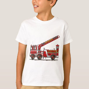 Vrachtwagen voor haak en ladder Fire T-shirt