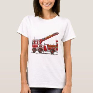 Vrachtwagen voor haak en ladder Fire T-shirt
