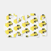 Vrachtwagen voor het maken van laadapparaat aan vo bedankdoosjes (Uitgevouwen)