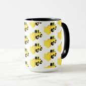 Vrachtwagen voor het maken van laadapparaat aan vo mok (Voorkant rechts)