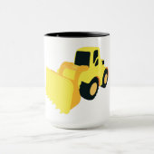 Vrachtwagen voor het maken van laadapparaat aan vo mok (Midden)