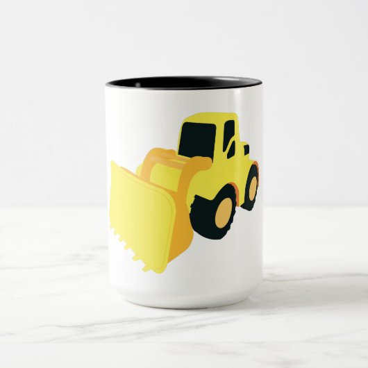 Vrachtwagen voor het maken van laadapparaat aan vo mok (Midden)