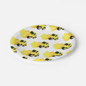 Vrachtwagen voor het maken van laadapparaat aan vo papieren bordje (Gekanteld)