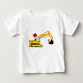 Vrachtwagen voor kerstgraafmachines (Voorkant)