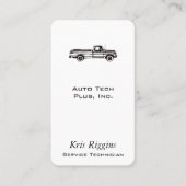 Vrachtwagen voor ophalen/automatische reparatie/au visitekaartje (Voorkant)