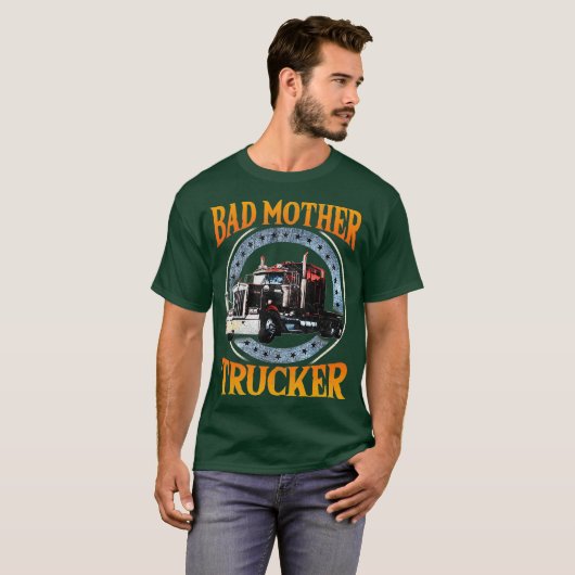 Vrachtwagen voor vrachtwagens met tractor 18 Wiele T-shirt (Voorkant volledig)