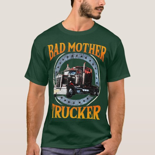 Vrachtwagen voor vrachtwagens met tractor 18 Wiele T-shirt (Voorkant)
