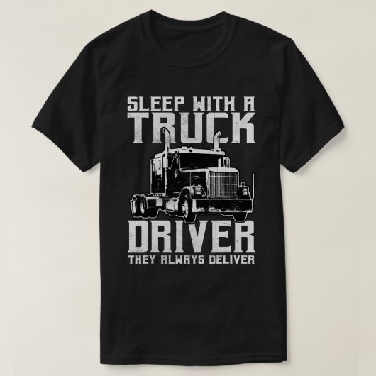 Vrachtwagen voor vrachtwagens met tractor 18 Wielv T-shirt (Design voorkant)