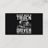 Vrachtwagen voor vrachtwagens met tractor 18 Wielv Visitekaartje (Achterkant)