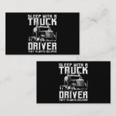 Vrachtwagen voor vrachtwagens met tractor 18 Wielv Visitekaartje (Voorkant / Achterkant)