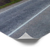 Vrachtwagen Vrachtwagen Vrachtwagen Highway Drivin Poster (Hoek)