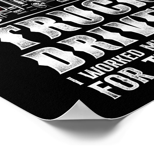 Vrachtwagen vrachtwagenchauffeur in ruste, chauffe poster (Hoek)