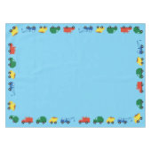 Vrachtwagenauto's Eerste verjaardag van het thema Tafelkleed (Voorkant (Horizontaal))