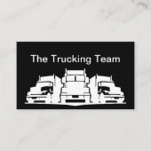 Vrachtwagenbestuurder Visitekaartjes (Voorkant)