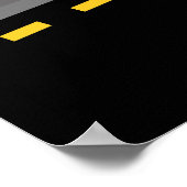 Vrachtwagenbouw voor graafmachines poster (Hoek)