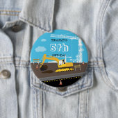 Vrachtwagenbouw voor graafmachines ronde button 4,0 cm (In situ)