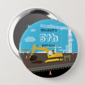 Vrachtwagenbouw voor graafmachines ronde button 4,0 cm (Voorkant /achterkant)