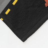 Vrachtwagenbouwplaats voor graafmachines fleece deken (Hoek)