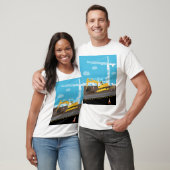 Vrachtwagenbouwplaats voor graafmachines t-shirt (Unisex)