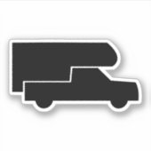 vrachtwagencamper sticker (Voorkant)