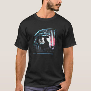 vrachtwagenchauffeur American Big Rigs Diesel Truc T-shirt