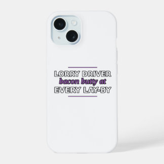 Vrachtwagenchauffeur: Bacon Butty bij Elke Stoppla iPhone 15 Case