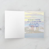 Vrachtwagenchauffeur Bedankt Trucker Waardering Kaart (Binnen)