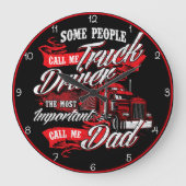 Vrachtwagenchauffeur: belangrijkste oproep vader grote klok (Voorkant)