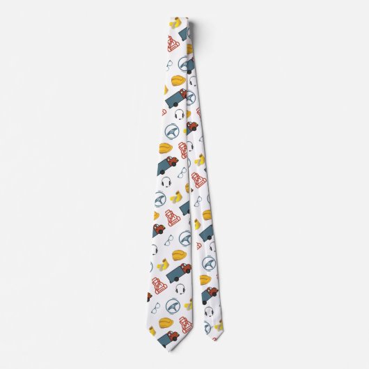 Vrachtwagenchauffeur beroep Dad Stropdas (Voorkant)