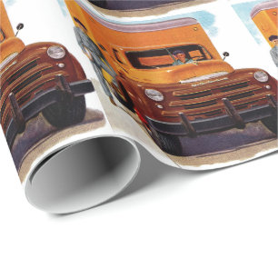 vrachtwagenchauffeur" cadeaupapier