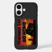 Vrachtwagenchauffeur Dad Road Journey Family Love  Case-Mate iPhone Case (Achterkant)