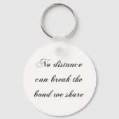 Vrachtwagenchauffeur Dad Road Journey Family Love  Sleutelhanger (Achterkant)