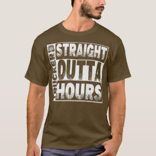 Vrachtwagenchauffeur direct buiten kantooruren Fun T-shirt