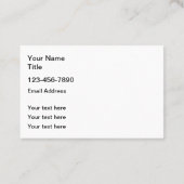 Vrachtwagenchauffeur en de Rijschool Visitekaartje (Achterkant)