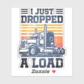 Vrachtwagenchauffeur Grappige apparatuur Ik heb ne Sticker (Vel)