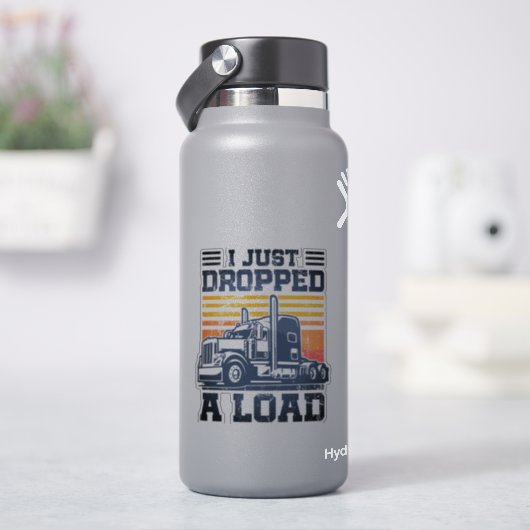 Vrachtwagenchauffeur Grappige apparatuur Ik heb ne Sticker (HydroFlask)