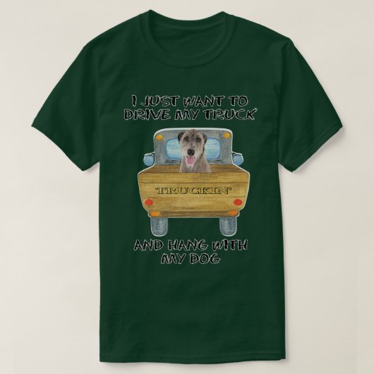 Vrachtwagenchauffeur Grote Pyrenee 2 T-shirt (Design voorkant)