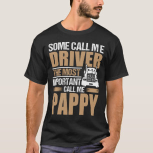 Vrachtwagenchauffeur Het belangrijkste noem me een T-shirt