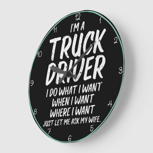 Vrachtwagenchauffeur: Ik doe wat mijn vrouw zegt Grote Klok (Hoek)