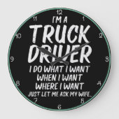 Vrachtwagenchauffeur: Ik doe wat mijn vrouw zegt Grote Klok (Voorkant)