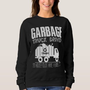 Vrachtwagenchauffeur Joke Trucks Recycling Waste B Trui