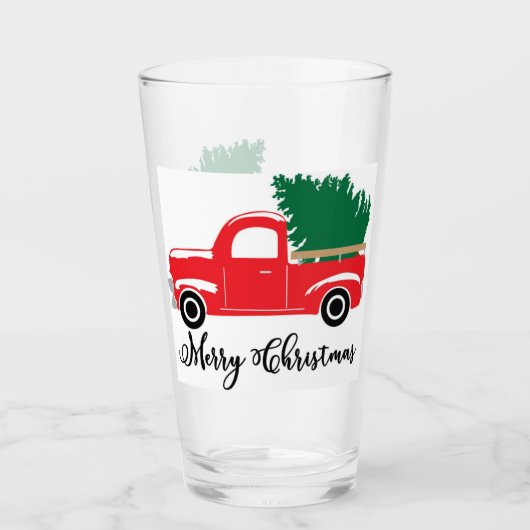 *VRACHTWAGENCHAUFFEUR KERSTMIS* TUMBLER (Voorkant)